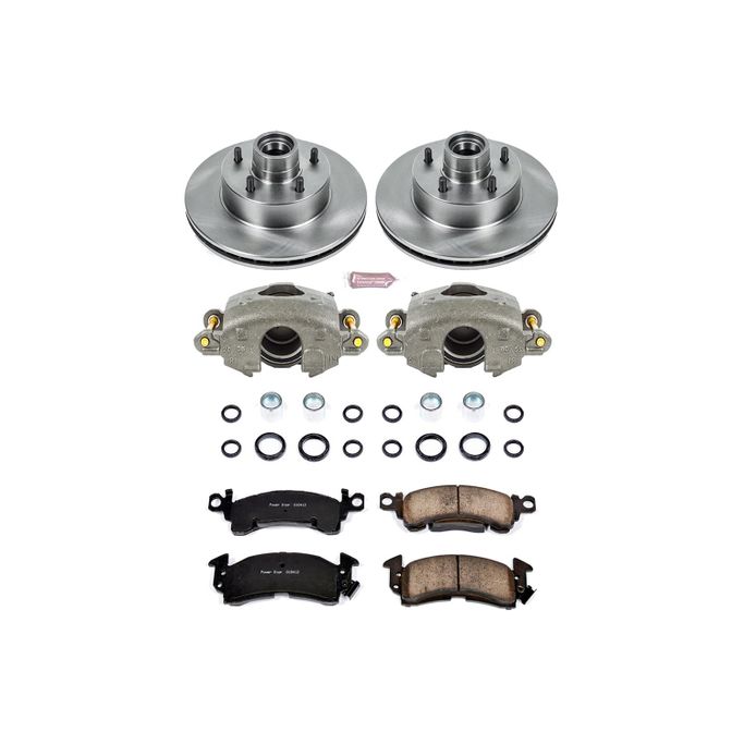 PWR-KCOE2580, PowerStop Z17 Evolution Plus Stock Replacement Brake Kits with Calipers KCOE2580 في الإمارات العربية المتحدة, دبي. Condition - new. Price 1,300 AED. Photo, seller contacts | AUTO.AE