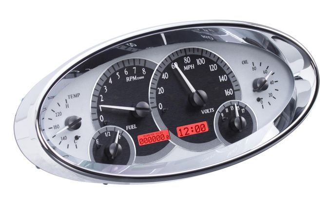 DAK-VHX-1017-S-R, Dakota Digital VHX Series Elliptical Analog Gauge Kits VHX-1017-S-R в ОАЭ, Дубай. Состояние - новое. Цена ⁦4 520 AED⁩. Фото, контакты продавца | AUTO.AE