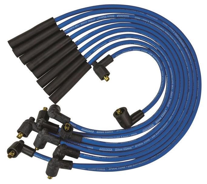 MOR-72650, Moroso Blue Max Spiral Core Custom-Fit Wire Sets 72650 in UAE, Dubai. Condition - new. Price 510 AED. Photo, seller contacts | AUTO.AE