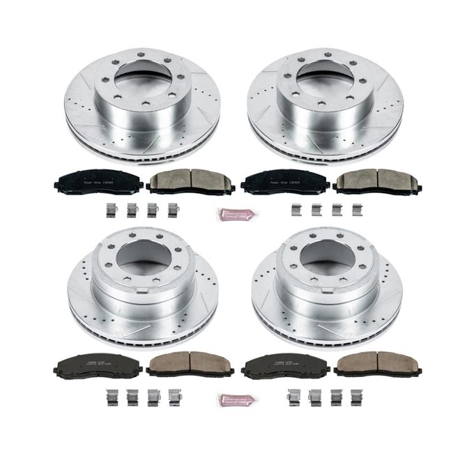 PWR-K6405, PowerStop Z23 Evolution Sport Brake Upgrade Kits for 2012-2022 F-250 SUPER DUTY, 2013-2022 F-350 SUPER DUTY - K6405 в ОАЭ, Дубай. Состояние - новое. Цена ⁦4 620 AED⁩. Фото, контакты продавца | AUTO.AE