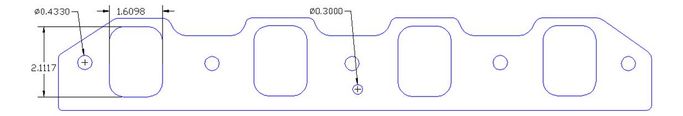 FOG-8301-2, Flatout Gaskets Intake Gaskets 8301.2 في الإمارات العربية المتحدة, دبي. Condition - new. Price 280 AED. Photo, seller contacts | AUTO.AE