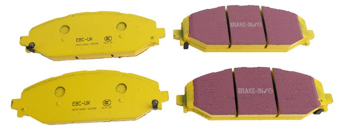 EBC-DP43094R, EBC Yellowstuff Brake Pads DP43094R in UAE, Dubai. Condition - new. Price 690 AED. Photo, seller contacts | AUTO.AE