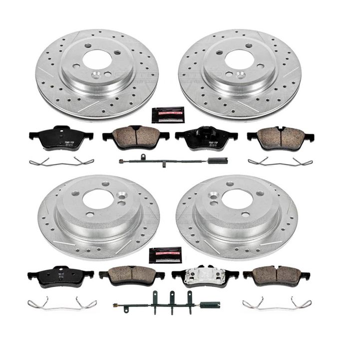 PWR-K5725, PowerStop Z23 Evolution Sport Brake Upgrade Kits for 2002-2006 COOPER - K5725 в ОАЭ, Дубай. Состояние - новое. Цена 1 660 AED. Фото, контакты продавца | AUTO.AE