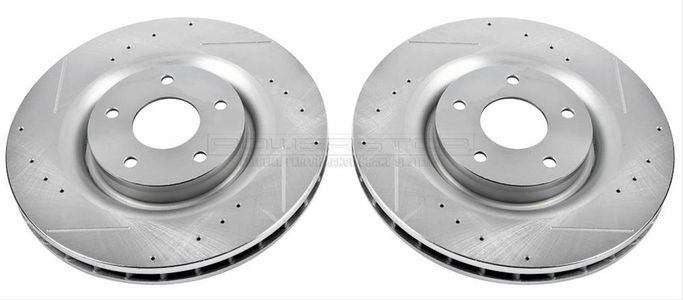 PWR-AR-82100XPR, PowerStop Evolution Drilled and Slotted Rotors for 2005-2013 CORVETTE, 2006-2009 XLR - AR82100XPR في الإمارات العربية المتحدة, دبي. Condition - new. Price 1,050 AED. Photo, seller contacts | AUTO.AE