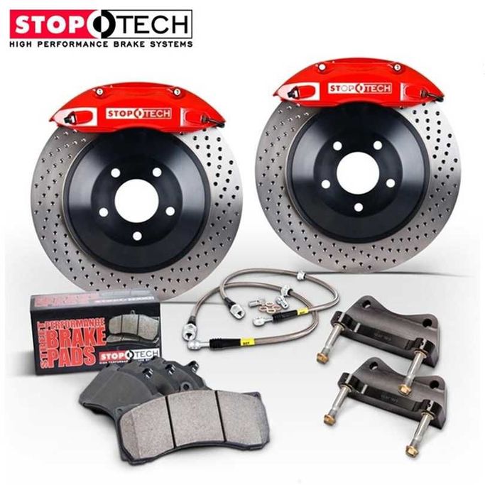 82.345.6100.81, STOPTECH 82.345.6100.81 Touring Big Brake Kit FORD Mustang ECOBOOST 2.3L в ОАЭ, Дубай. Состояние - новое. Цена ⁦11 960 AED⁩. Фото, контакты продавца | AUTO.AE