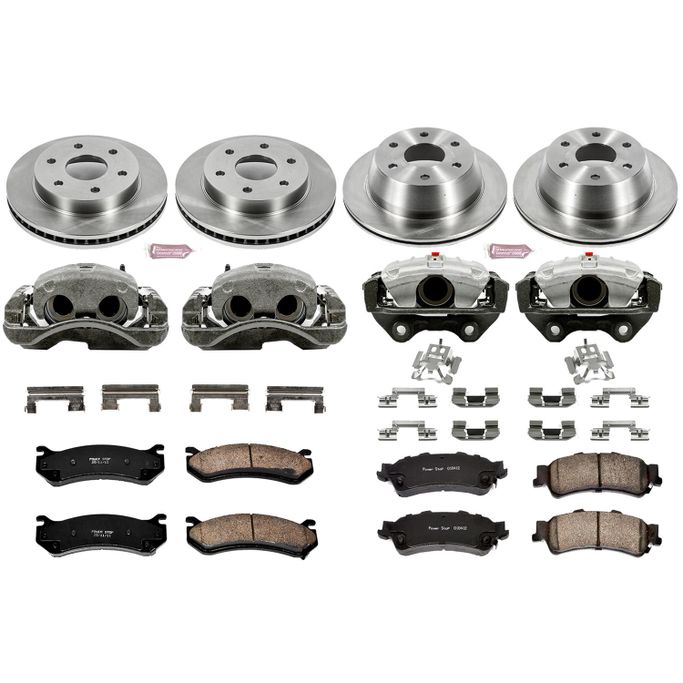 PWR-KCOE2010A, PowerStop Z17 Evolution Plus Stock Replacement Brake Kits with Calipers KCOE2010A в ОАЭ, Дубай. Состояние - новое. Цена 3 050 AED. Фото, контакты продавца | AUTO.AE
