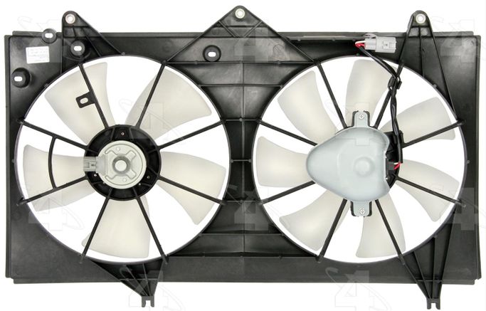 FSS-75356, Four Seasons Radiator and Condenser Fan Motor Assemblies for 2002-2005 CAMRY - 75356 в ОАЭ, Дубай. Состояние - новое. Цена 560 AED. Фото, контакты продавца | AUTO.AE