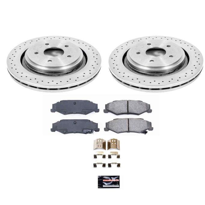 PWR-KOE5159, PowerStop Z17 Evolution Plus Stock Replacement Brake Kits for 2005-2011 CORVETTE, 2006-2009 XLR - KOE5159 في الإمارات العربية المتحدة, دبي. Condition - new. Price 740 AED. Photo, seller contacts | AUTO.AE