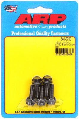 640-0750, ARP 640-0750 SAE Bolt Kit 1/4-20 x 0.750 12pt black oxide bolts في الإمارات العربية المتحدة, دبي. Condition - new. Price 170 AED. Photo, seller contacts | AUTO.AE