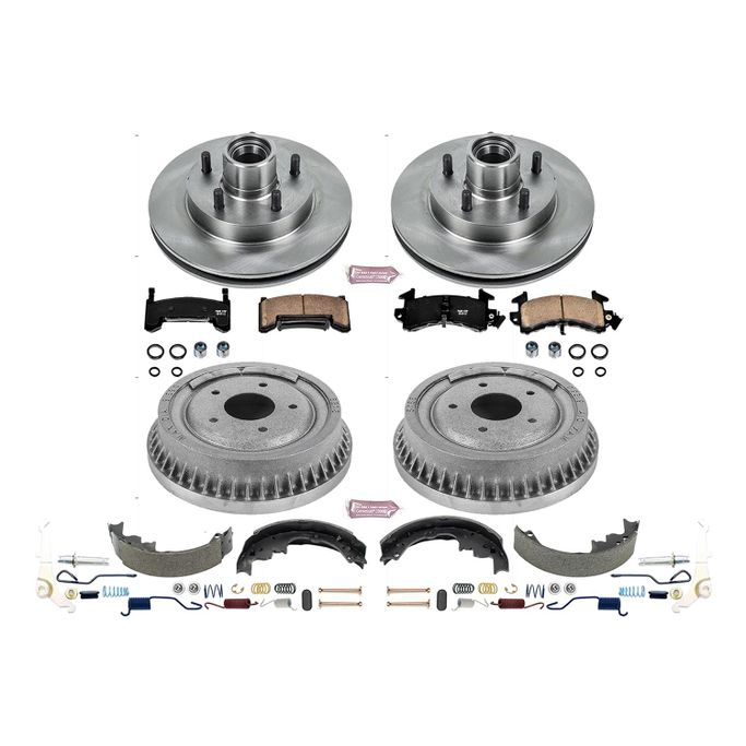 PWR-KOE15051DK, PowerStop Autospecialty Stock Replacement Disc and Drum Brake Kits for 1991 S10 BLAZER, S15 JIMMY, SONOMA - KOE15051DK في الإمارات العربية المتحدة, دبي. Condition - new. Price ⁦1,760 AED⁩. Photo, seller contacts | AUTO.AE
