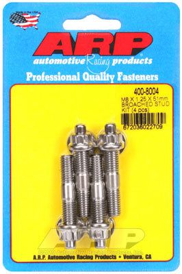 400-8004, ARP 400-8004 Accessory Stud Kit M8 X 1.25 X 51mm. broached. 4 pieces في الإمارات العربية المتحدة, دبي. Condition - new. Price 400 AED. Photo, seller contacts | AUTO.AE