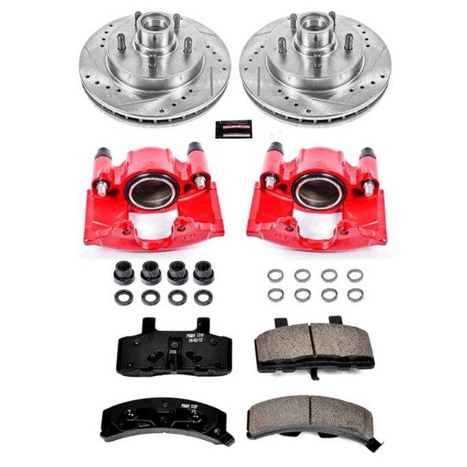 PWR-KC1990, PowerStop Z23 Evolution Sport Brake Upgrade Kits with Calipers KC1990 в ОАЭ, Дубай. Состояние - новое. Цена 2 510 AED. Фото, контакты продавца | AUTO.AE