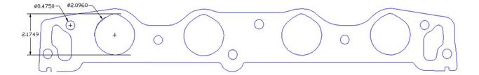 FOG-8343, Flatout Gaskets Intake Gaskets 8343 في الإمارات العربية المتحدة, دبي. Condition - new. Price 140 AED. Photo, seller contacts | AUTO.AE