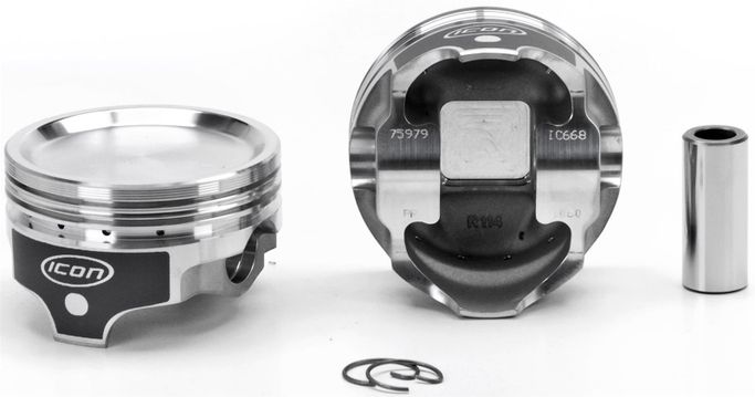 UEM-IC668-030, ICON Premium Forged Pistons IC668.030 in UAE, Dubai. Condition - new. Price 3,090 AED. Photo, seller contacts | AUTO.AE