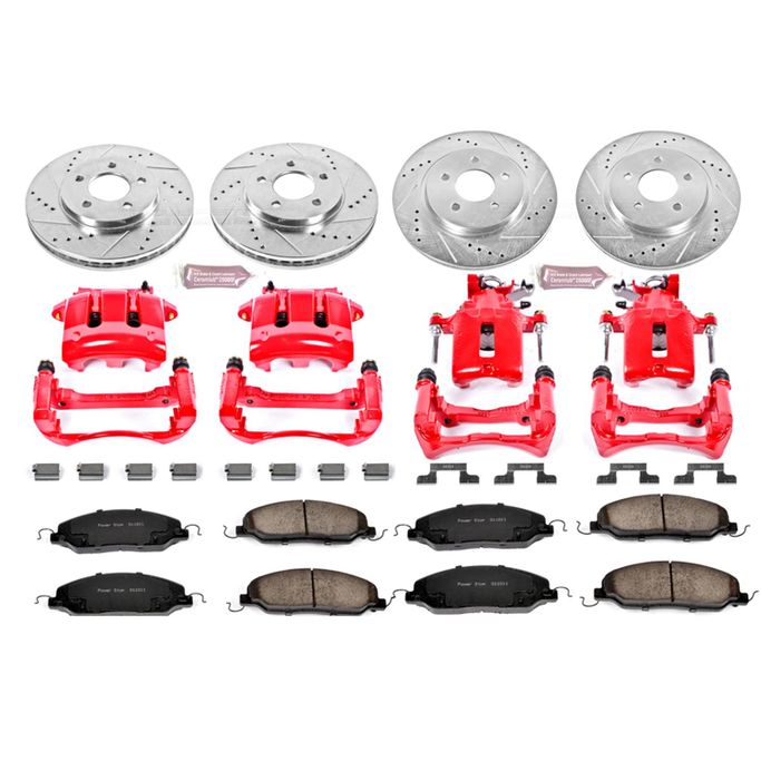 PWR-KC1383, PowerStop Z23 Evolution Sport Brake Upgrade Kits with Calipers for 2005-2010 MUSTANG - KC1383 في الإمارات العربية المتحدة, دبي. Condition - new. Price ⁦4,800 AED⁩. Photo, seller contacts | AUTO.AE
