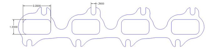 FOG-7246, Flatout Gaskets GPC Header Gaskets 7246 في الإمارات العربية المتحدة, دبي. Condition - new. Price 170 AED. Photo, seller contacts | AUTO.AE