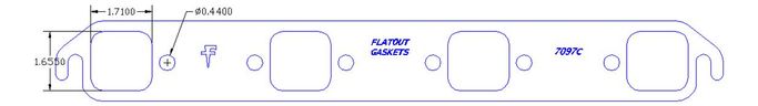 FOG-7097C, Flatout Gaskets Amored RCC Header Gaskets 7097C in UAE, Dubai. Condition - new. Price 370 AED. Photo, seller contacts | AUTO.AE