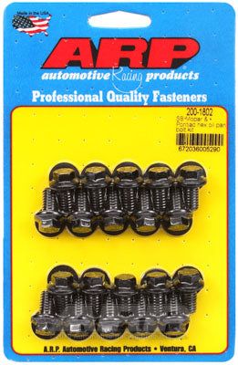 200-1802, ARP 200-1802 Oil Pan Bolt Kit SB Mopar & PONTIAC hex في الإمارات العربية المتحدة, دبي. Condition - new. Price 280 AED. Photo, seller contacts | AUTO.AE