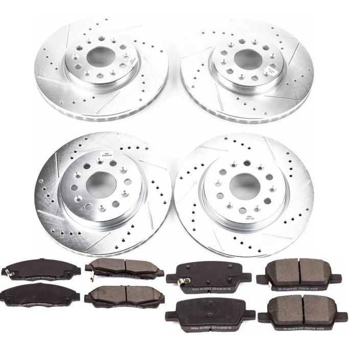 PWR-K7410, PowerStop Z23 Evolution Sport Brake Upgrade Kits K7410 في الإمارات العربية المتحدة, دبي. Condition - new. Price 1,910 AED. Photo, seller contacts | AUTO.AE