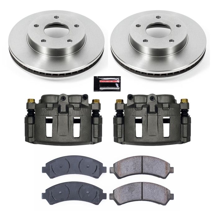 PWR-KCOE2004, PowerStop Z17 Evolution Plus Stock Replacement Brake Kits with Calipers KCOE2004 in UAE, Dubai. Condition - new. Price 1,500 AED. Photo, seller contacts | AUTO.AE