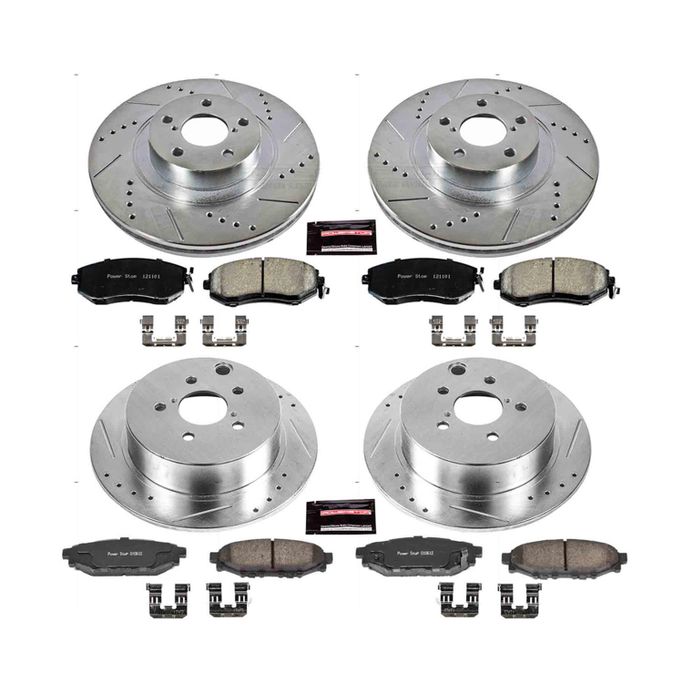 PWR-K6762, PowerStop Z23 Evolution Sport Brake Upgrade Kits for 2016-2017 CROSSTREK, 2014-2018 FORESTER, 2013-2015 XV CROSSTREK - K6762 في الإمارات العربية المتحدة, دبي. Condition - new. Price ⁦1,880 AED⁩. Photo, seller contacts | AUTO.AE