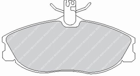 FCP1063H, FERODO FCP1063H Front Brake Pads DS2500 for BMW 325i / 330i (E93) / PEUGEOT 406 / 607 في الإمارات العربية المتحدة, دبي. Condition - new. Price ⁦1,440 AED⁩. Photo, seller contacts | AUTO.AE