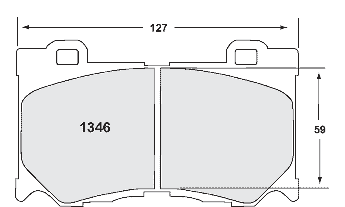1346.10, PFC 1346.10 Front brake pads Z-RATED NISSAN 370Z 2009 في الإمارات العربية المتحدة, دبي. Condition - new. Price ⁦1,340 AED⁩. Photo, seller contacts | AUTO.AE
