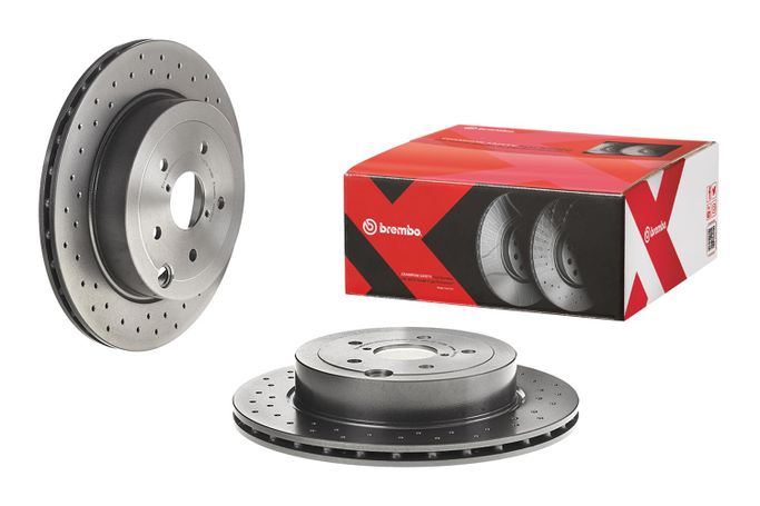BBO-09-A198-1X, Brembo Xtra Drilled Performance Rotors for 2008-2014 IMPREZA, 2016-2021 WRX, 2015-2017 WRX STI - 09.A198.1X in UAE, Dubai. Condition - new. Price ⁦640 AED⁩. Photo, seller contacts | AUTO.AE