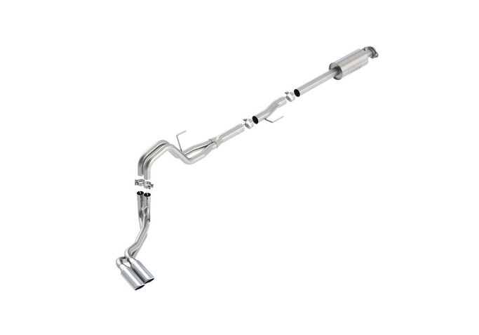 140619, BORLA 140619 Cat Back Exhaust System, F-150 EcoBoost® 2.7 / 3.5L (turbo), V8-5.0L, Ext.Cab, St. Bed (78.8") Crew Cab Short Bed (67.0)(145" WB), Tip №18, 2015-16, sound ATAK في الإمارات العربية المتحدة, دبي. Condition - new. Price ⁦6,260 AED⁩. Photo, seller contacts | AUTO.AE