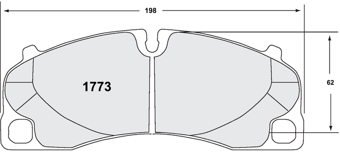 1773.13.17.44, PFC 1773.13.17.44 Front Brake Pads for PORSCHE 992 GT3 / 991 GT3/Turbo / 981/718 Cayman GT4 (13 Compound, 17 mm) في الإمارات العربية المتحدة, دبي. Condition - new. Price ⁦3,030 AED⁩. Photo, seller contacts | AUTO.AE