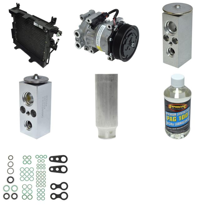 UAC-KT1373A, Universal Air Conditioner Compressor Kits for 1998-1999 DURANGO - KT 1373A in UAE, Dubai. Condition - new. Price 1,490 AED. Photo, seller contacts | AUTO.AE