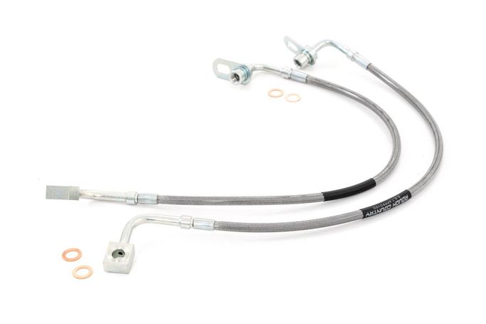 ROU-89309, Rough Country Stainless Steel Extended Brake Lines for 2020-2025 1500 - 89309 في الإمارات العربية المتحدة, دبي. Condition - new. Price ⁦240 AED⁩. Photo, seller contacts | AUTO.AE