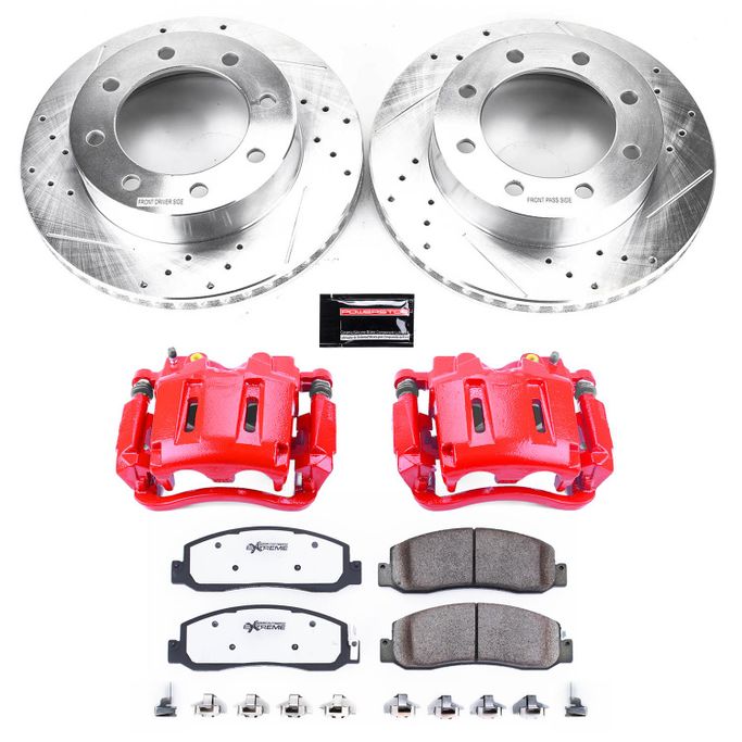 PWR-KC5412-36, PowerStop Z36 Truck and Tow Brake Upgrade Kits with Calipers for 2009-2011 F-250 SUPER DUTY, 2010-2011 F-350 SUPER DUTY - KC5412-36 in UAE, Dubai. Condition - new. Price ⁦3,660 AED⁩. Photo, seller contacts | AUTO.AE