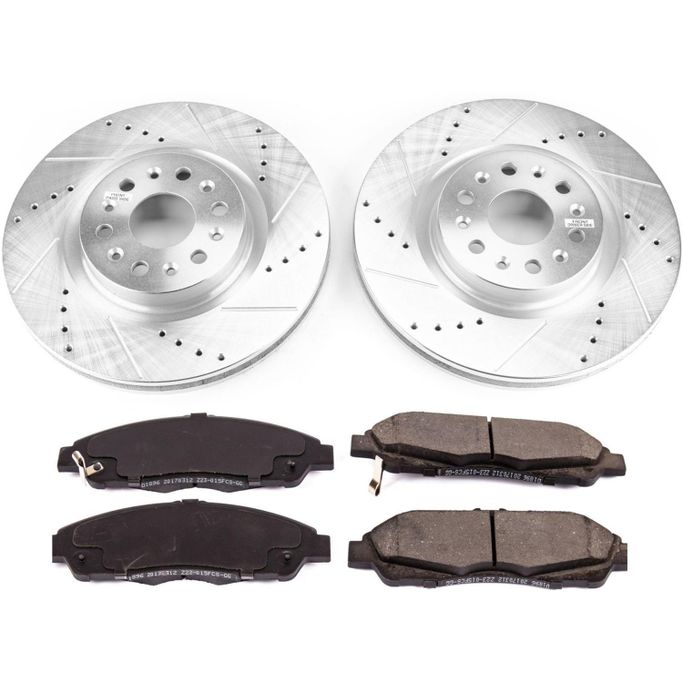 PWR-K7883, PowerStop Z23 Evolution Sport Brake Upgrade Kits for 2018-2020 ENCLAVE, 2017-2020 XT5, 2020 XT6 - K7883 في الإمارات العربية المتحدة, دبي. Condition - new. Price 1,380 AED. Photo, seller contacts | AUTO.AE