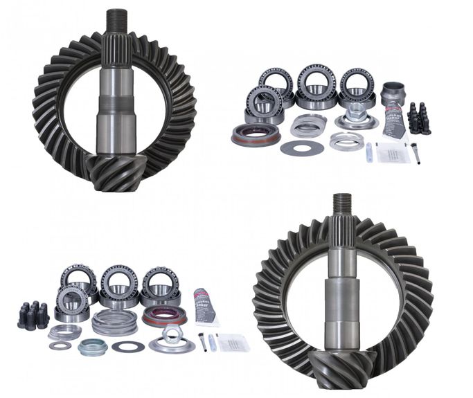 RGA-REVJKNON456K, Revolution Gear and Axle Ring and Pinion Sets with Koyo Bearings REV-JK-NON-456-K Dana 30/44 Jeep Wrangler JK 4.56 Gears в ОАЭ, Дубай. Состояние - новое. Цена ⁦3 660 AED⁩. Фото, контакты продавца | AUTO.AE