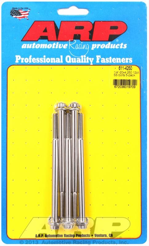 ARP-611-4250, ARP Stainless Steel Bolts 611-4250 في الإمارات العربية المتحدة, دبي. Condition - new. Price ⁦200 AED⁩. Photo, seller contacts | AUTO.AE