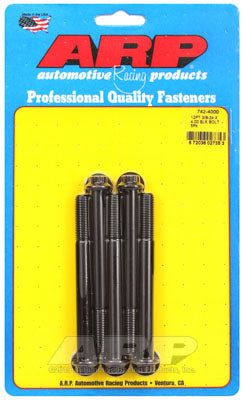 742-4000, ARP 742-4000 SAE Bolt Kit 3/8-24 x 4.000 12pt black oxide bolts في الإمارات العربية المتحدة, دبي. Condition - new. Price 210 AED. Photo, seller contacts | AUTO.AE