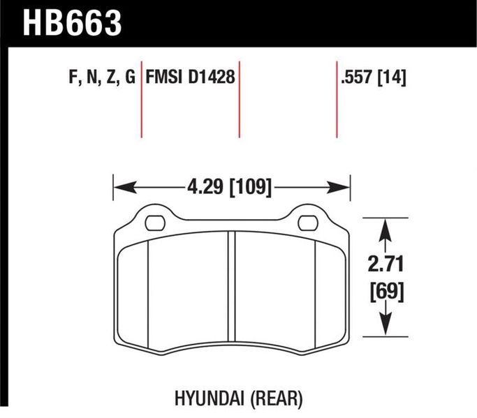 HB663F.557, HAWK HB663F.557 Brake Pads HPS Rear HYUNDAI Genesis Coupe 2.0T R-Spec/TESLA S 20012-2015 в ОАЭ, Дубай. Состояние - новое. Цена ⁦870 AED⁩. Фото, контакты продавца | AUTO.AE
