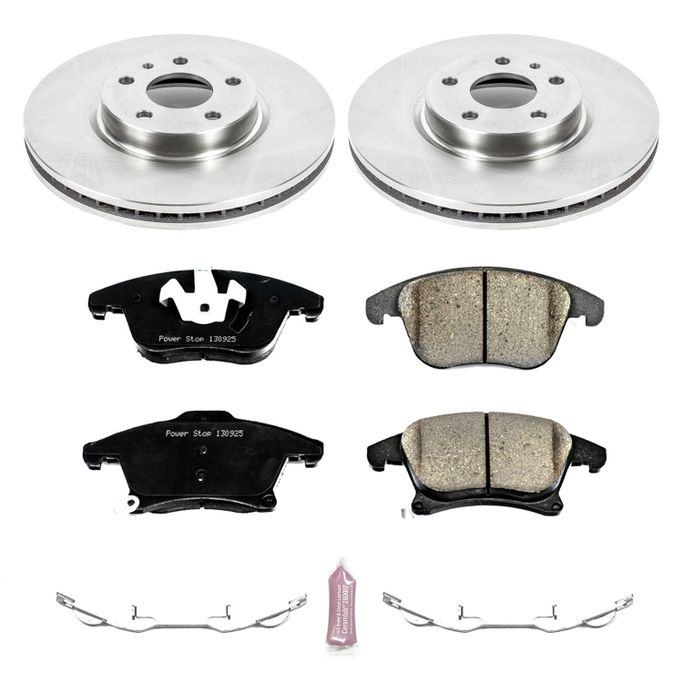 PWR-KOE6399, PowerStop Z17 Evolution Plus Stock Replacement Brake Kits for 2013-2020 FUSION, 2013-2016 MKZ - KOE6399 في الإمارات العربية المتحدة, دبي. Condition - new. Price 870 AED. Photo, seller contacts | AUTO.AE