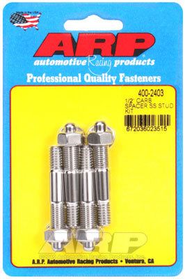 400-2403, ARP 400-2403 Carburetor Stud Kit 1/2" Spacer. SS. hex في الإمارات العربية المتحدة, دبي. Condition - new. Price 240 AED. Photo, seller contacts | AUTO.AE