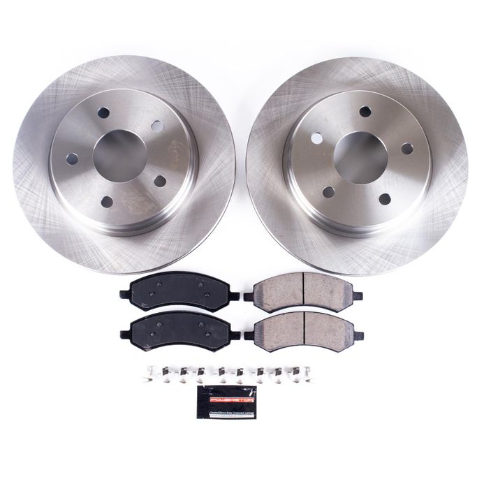 PWR-KOE2163, PowerStop Z17 Evolution Plus Stock Replacement Brake Kits KOE2163 in UAE, Dubai. Condition - new. Price 790 AED. Photo, seller contacts | AUTO.AE