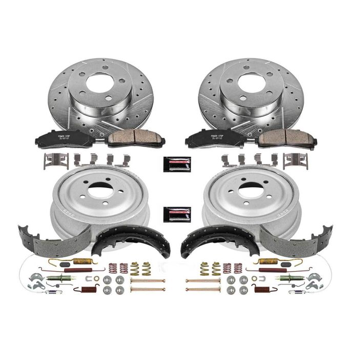 PWR-K15004DK, PowerStop Z23 Evolution Sport Disc and Drum Brake Upgrade Kits for 1998-2002 B3000, B4000, RANGER - K15004DK في الإمارات العربية المتحدة, دبي. Condition - new. Price ⁦1,780 AED⁩. Photo, seller contacts | AUTO.AE