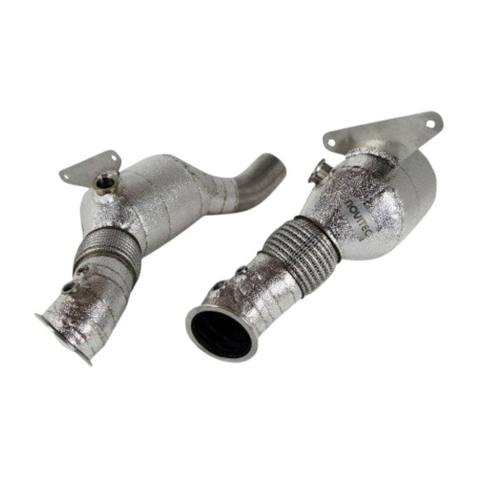 F1 444 65, NOVITEC F1 444 65 Sport Metal Catalysts, Gold Plated for FERRARI F8 Spider في الإمارات العربية المتحدة, دبي. Condition - new. Price ⁦38,840 AED⁩. Photo, seller contacts | AUTO.AE