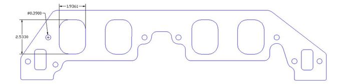 FOG-8382-2, Flatout Gaskets Intake Gaskets 8382.2 в ОАЭ, Дубай. Состояние - новое. Цена 280 AED. Фото, контакты продавца | AUTO.AE