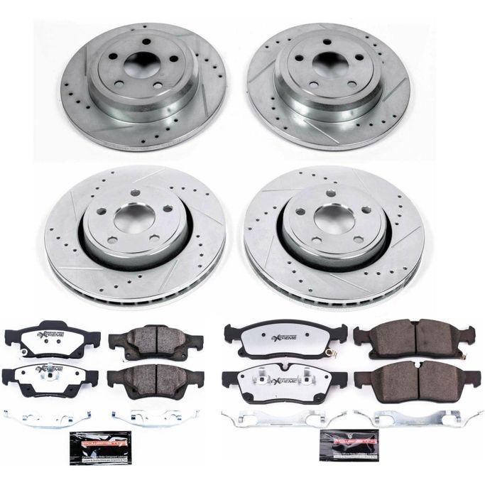 PWR-K7413-36, PowerStop Z36 Truck and Tow Brake Upgrade Kits for 2017-2020 GRAND CHEROKEE - K7413-36 в ОАЭ, Дубай. Состояние - новое. Цена ⁦3 020 AED⁩. Фото, контакты продавца | AUTO.AE