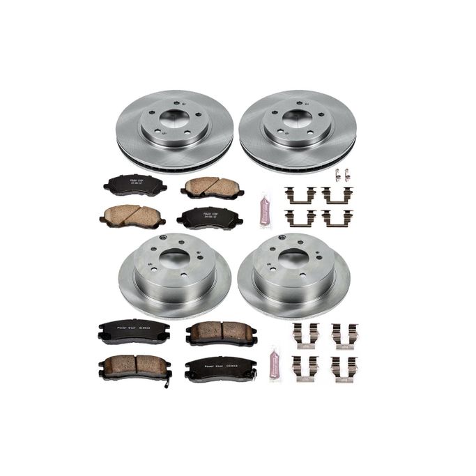 PWR-KOE2395, PowerStop Z17 Evolution Plus Stock Replacement Brake Kits for 2004-2012 GALANT - KOE2395 في الإمارات العربية المتحدة, دبي. Condition - new. Price 1,040 AED. Photo, seller contacts | AUTO.AE