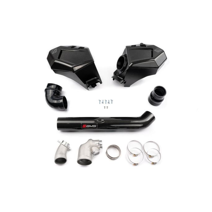 AMS.48.08.0001-2, AMS AMS.48.08.0001-2 Air Intake System with Carbon Fiber Lids for BMW M2 (G87) / M3 (G80) / M4 (G82) в ОАЭ, Дубай. Состояние - новое. Цена ⁦7 290 AED⁩. Фото, контакты продавца | AUTO.AE