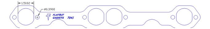 FOG-7045S, Flatout Gaskets Header Gaskets 7045S في الإمارات العربية المتحدة, دبي. Condition - new. Price 240 AED. Photo, seller contacts | AUTO.AE