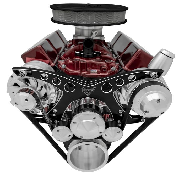MCH-22100-07, March Performance Chevy Small Block Serpentine Drive Kits 22100-07 в ОАЭ, Дубай. Состояние - новое. Цена ⁦12 820 AED⁩. Фото, контакты продавца | AUTO.AE