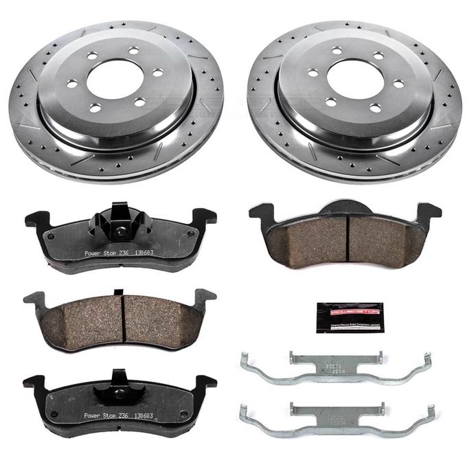 PWR-K4683-36, PowerStop Z36 Truck and Tow Brake Upgrade Kits for 2007-2017 EXPEDITION, NAVIGATOR - K4683-36 in UAE, Dubai. Condition - new. Price ⁦1,210 AED⁩. Photo, seller contacts | AUTO.AE